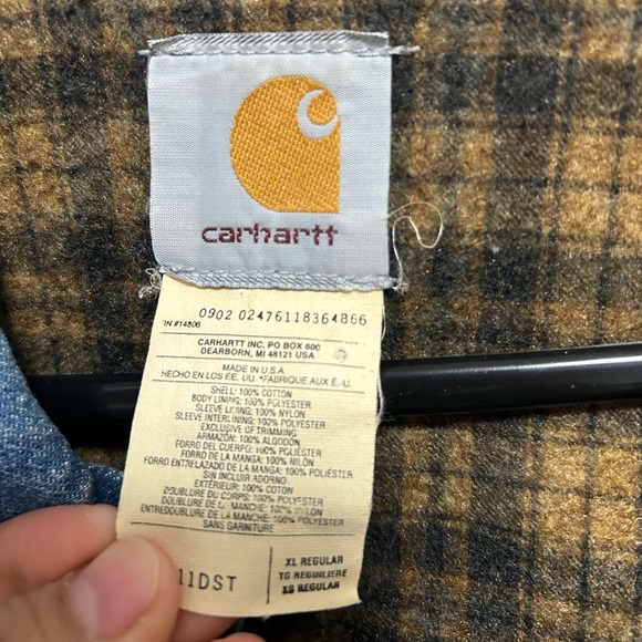 Carhartt Vintage Denim Light Blue Denim Jacket 2002 - Picture 7 of 8
